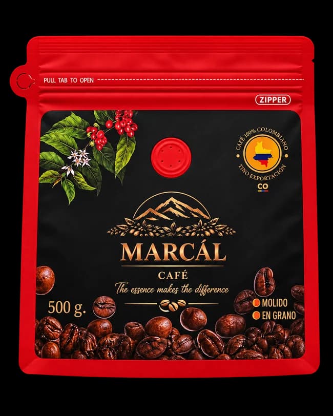 Tu café de cada día, presentación original de Marcál, 500 g
