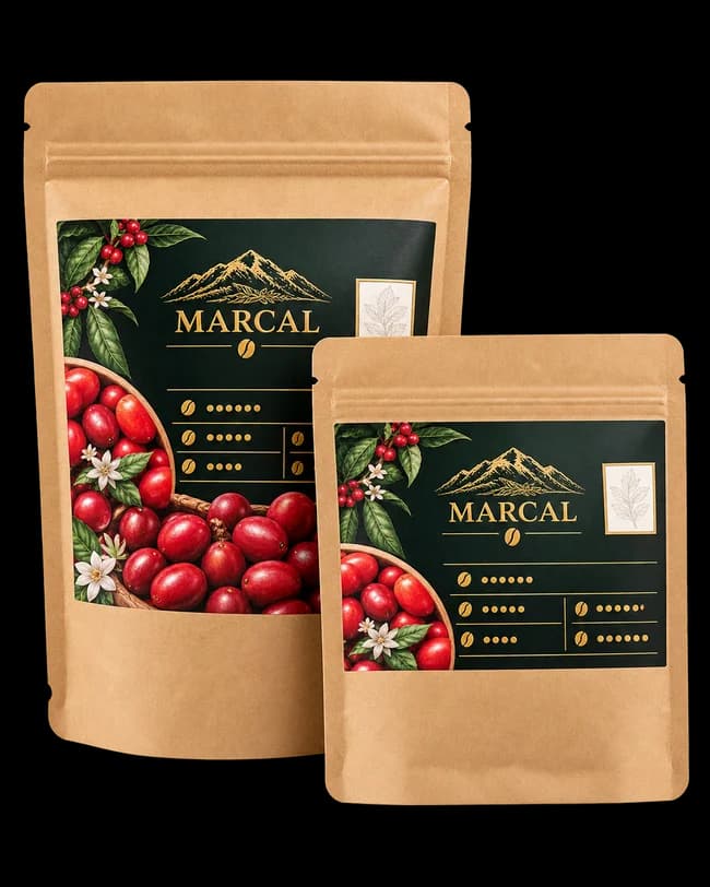 Granitos de Café, presentación original de Marcál, 20 g